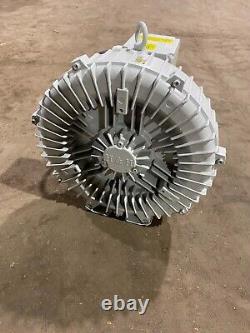 1.25 hp 3 ph regenerative blower/Vacuum pump, 102 cfm, 51 in wc pressure/vacuum