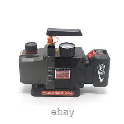 1/2HP 7CFM 1/4 Air inlet Refrigeration Refrigerant Vacuum Pump For 18v Battery