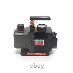 1/2HP 7CFM 1/4 Air inlet Refrigeration Refrigerant Vacuum Pump For 18v Battery