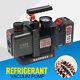 1/2hp 7cfm Refrigerant Vacuum Pump 1/4 Air Inlet Refrigeration Fit 18v Battery