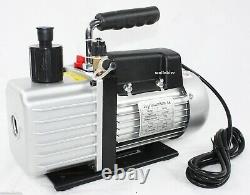 1/3HP 3.5CFM 110v Rotary Vane Deep Vacuum Pump HVAC Tool AC R410a R134 R22