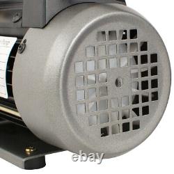 1/4HP 3.5CFM Single Stage Air Vacuum Pump and R134a AC Manifold Gauge Set