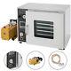 1.9cu Ft Drying Oven 9 Cfm 2-stage Vacuum Pump 133pa Digital 1400w Power 5 Tray