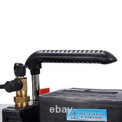 1-Stage Deep Vacuum Pump 12CFM High Performance Rotary Vane 1HP HVAC Field Tool