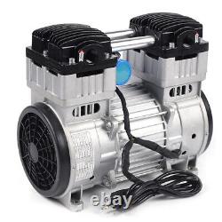 1100W 7CFM Silent Air Pump Compressor Head Small Air Mute Oilless Vacuum Pump US