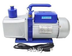 12CFM Rotary lobe two-stage vacuum pumps 110V/60Hz 19.78.713 37.4lbs