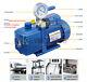 1pcs V-i120sv 2pa Air Vacuum Pump Rotary Vane 1l/s 2.1cfm 1 Stage 1/4hp