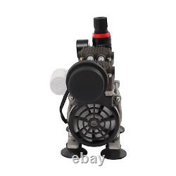 2.12cfm Oilless Vacuum Pump Industrial Lab Oil-free Piston Pump 200w 60l Tool