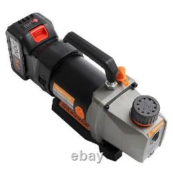 2.5CFM Single-Stage Rotary Vane Vacuum Pump for Hvac/Auto AC Refrigerant Recharg