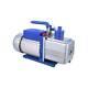 2-stage 10cfm 1hp Rotary Vane Deep Vacuum Pump Hvac Ac Air Tool R410a R134 Blue