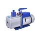 2-stage 10cfm 1hp Rotary Vane Deep Vacuum Pump Hvac Ac Air Tool R410a R134 Blue