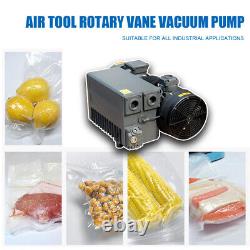 220V 58 CFM 5.5 HP 220V 3 Phase Rotary Vane Vacuum Pump For Food Industry