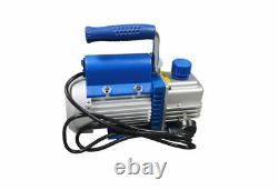 220V Single-Stage Rotary Vane Economy Vacuum Pump 2CFM 1/4HP Low Noise