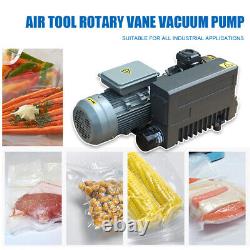 23Cfm Single Stage Oil Sealed Rotary Vane Vacuum Pump For Printing Machinery