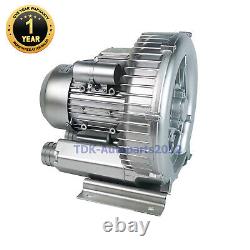 2HP Regenerative Blower 115V-120V 150CFM 2 BSP 1.75kW Vacuum Pump 2LG5107AA21