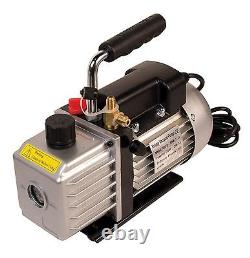 3.0 CFM Professional a/C Vacuum Pump Twin Port 2 Stage a/C New Shipped with Oil