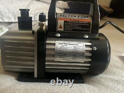 3.5CFM 1/4HP HVAC Vacuum Pump R134A R12 R22 R410A A/C Refrigeration Set AC Manif