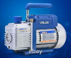 3.6 CFM 1/5HP Rotary Vane Deep Vacuum Pump Air Conditioning Tool Refrigeration