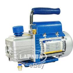 3 CFM 150W 1L Rotary Mini Vane Vacuum Pump HVAC AC Refrigerant Air Conditioning