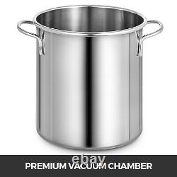 3 Gallon Vacuum Chamber 4 CFM Deep Vane Pump Epoxy with 4CFM Stainless Steel