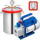 3 Gallon Vacuum Chamber And 3cfm Single Stage Pump Degassing Silicone Air Ac Kit