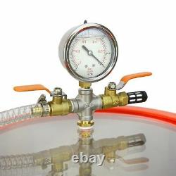 3 Gallon Vacuum Chamber and 3CFM Single Stage Pump to Degassing Silicone
