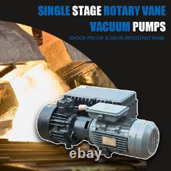 37Cfm 220V/60Hz/ 1PH Single Stage Oil Sealed Rotary Vane Vacuum Pump 3HP