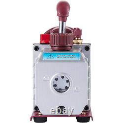 4.5 CFM Single-Stage Rotary Vacuum Pump 1/3HP HVAC/AC Auto Air Conditioner Tool