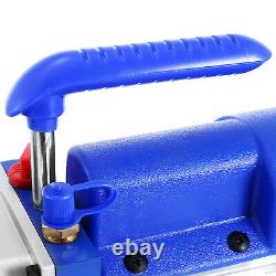 4 CFM Refrigerant Vacuum Pump A/C Auto Car Tester Manifold Set (R134a), 1/4HP