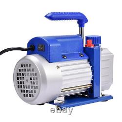 4 CFM Vacuum Pump Rotary Vane 1/2HP HVAC AC Refrigerant Air Conditioning Tool