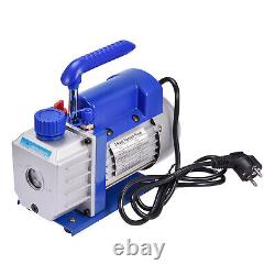 4 CFM Vacuum Pump Rotary Vane 1/2HP HVAC AC Refrigerant Air Conditioning Tool