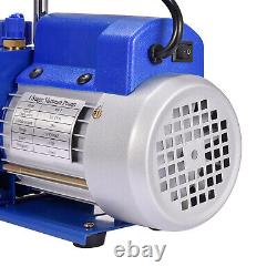 4 CFM Vacuum Pump Rotary Vane 1/2HP HVAC AC Refrigerant Air Conditioning Tool