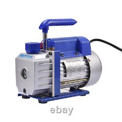 4 CFM Vacuum Pump Rotary Vane 1/2HP HVAC AC Refrigerant Air Conditioning Tool