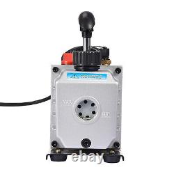 4CFM 1 Stage Vacuum Pump 1/4HP HVAC Refrigeration Air Conditioning Rotary Vane