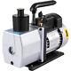 5 Cfm Vacuum Pump 2 Stage 1/2hp Rotary Hvac/auto Ac 40miron Air Conditioning