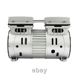 550W Oilless Vacuum Pump 4.5CFM Silent Air Pump Compressor Head Small Air Mute