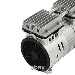 550W Oilless Vacuum Pump 4.5CFM Silent Air Pump Compressor Head Small Air Mute