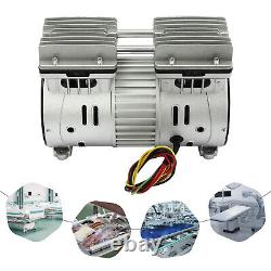 550W Oilless Vacuum Pump 4.5CFM Silent Air Pump Compressor Head Small Air Mute