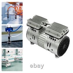 550W Oilless Vacuum Pump 4.5CFM Silent Air Pump Compressor Head Small Air Mute