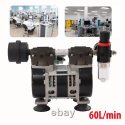 60L/m (2.12cfm) Oil Free Lab Vacuum Pump Oilless Medical Mute Pump BST-V190S