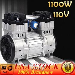 7CFM 1100W Oilless Vacuum Pump Industrial Oil-free Silent Diaphragm Vacuum Pump