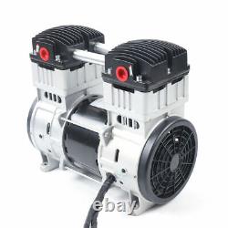 7CFM 1100W Oilless Vacuum Pump Industrial Oil-free Silent Diaphragm Vacuum Pump