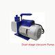 7cfm Dual-stage Vacuum Pump Rotary Vane Vacuum Pump 3/4hp 1720r/min 110v 60hz