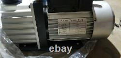 9CFM Rotary Vane Vacuum Pump Air Refrigeration Single Stage 300ml 3/4HP 110V