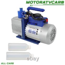 ALL-CARB 110V 9.6 CFM 1 HP Single-Stage Rotary Vane HVAC Air Vacuum Pump