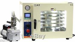 Ai 110V 5-Sided UL/CSA Certified 1.9 CF Vacuum Oven with EasyVac 9 cfm Pump