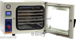 Ai 5-Sided UL/CSA Certified 1.9 CF Vacuum Oven with 110/220V 9 cfm 2-Stage Pump