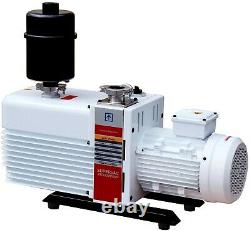 Ai SuperVac 53 CFM Dual-Stage High Capacity Rotary Vane Vacuum Pump with Filter
