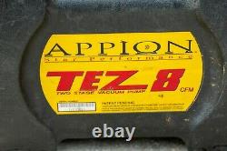 Appion TEZ 8 8CFM Two Stage Vacuum Pump