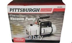 BRAND NEW 3 CFM Two Stage Vacuum Pump for servicing automotive air conditioning
